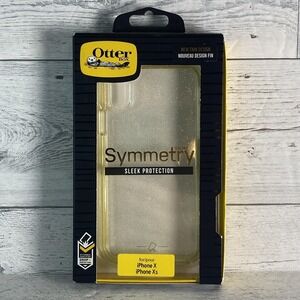 OtterBox Symmetry Series Phone Case IPhone X Xs Clear Glitter Shockproof Slim